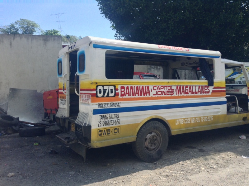 Jeepney in Banawa area, Cebu
